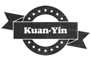 Kuan-Yin grunge logo