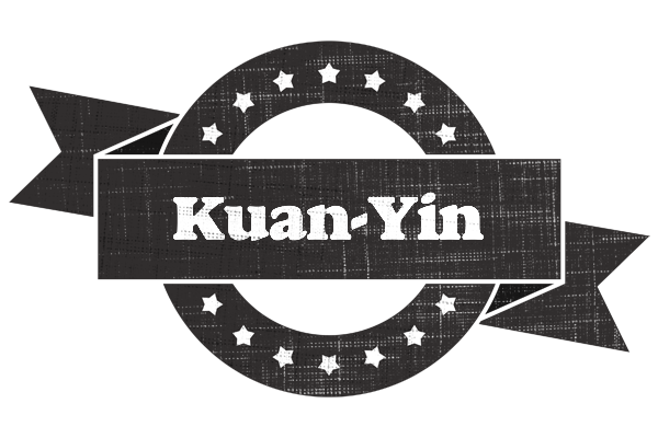 Kuan-Yin grunge logo