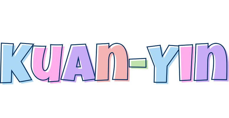 Kuan-Yin pastel logo