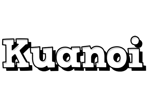Kuanoi snowing logo