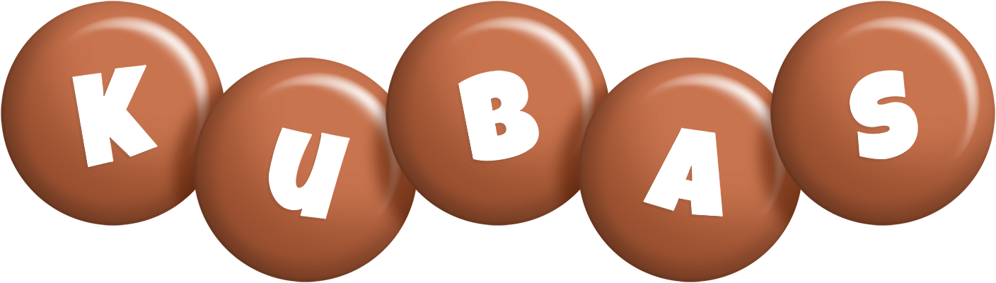 Kubas candy-brown logo