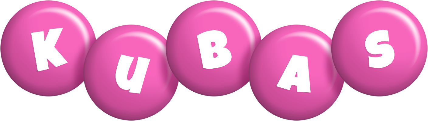 Kubas candy-pink logo