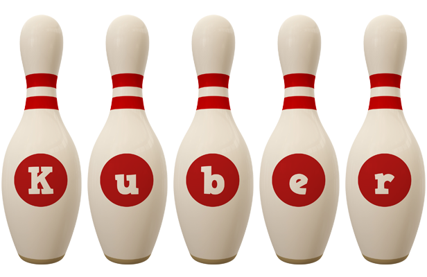 Kuber bowling-pin logo