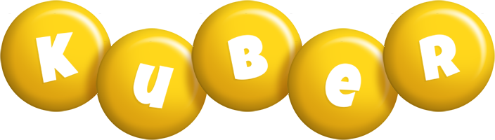 Kuber candy-yellow logo