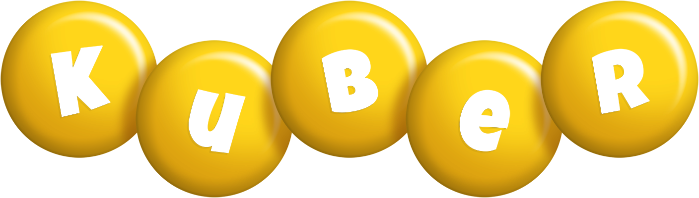 Kuber candy-yellow logo