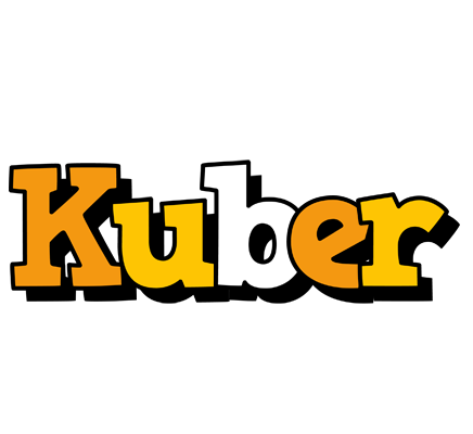 Kuber cartoon logo
