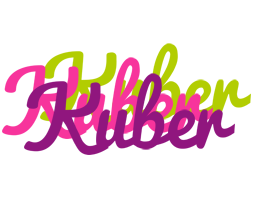 Kuber flowers logo
