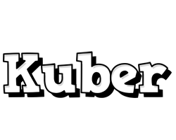 Kuber snowing logo