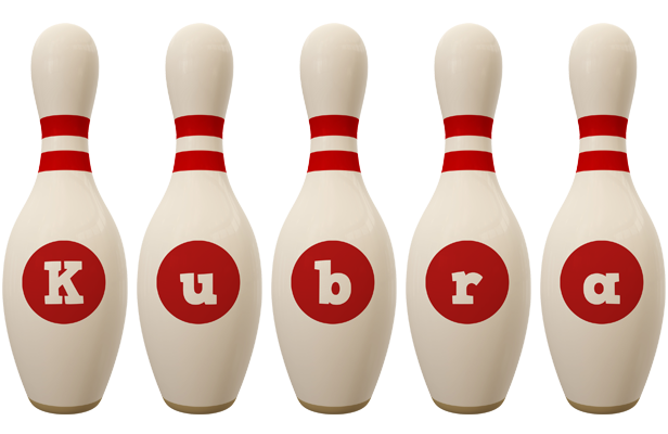 Kubra bowling-pin logo