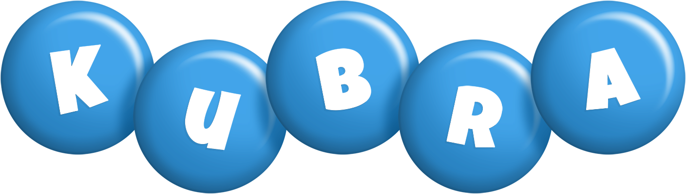 Kubra candy-blue logo