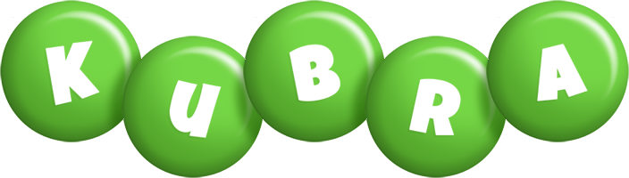 Kubra candy-green logo