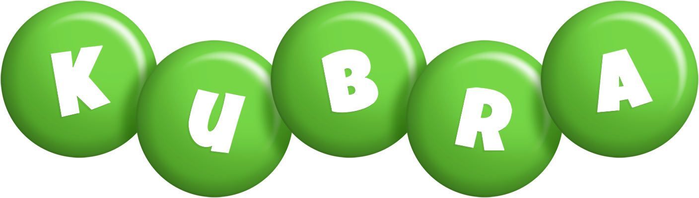 Kubra candy-green logo