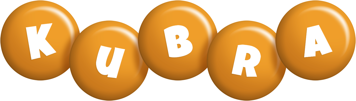Kubra candy-orange logo
