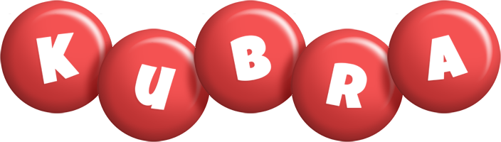 Kubra candy-red logo