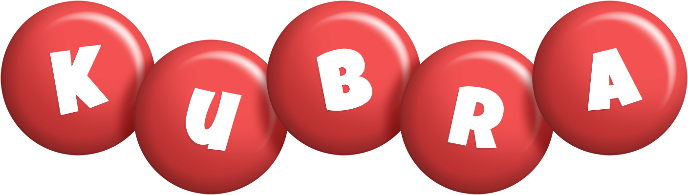 Kubra candy-red logo