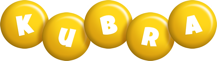 Kubra candy-yellow logo
