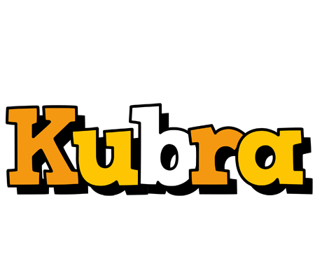 Kubra cartoon logo