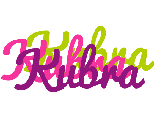 Kubra flowers logo