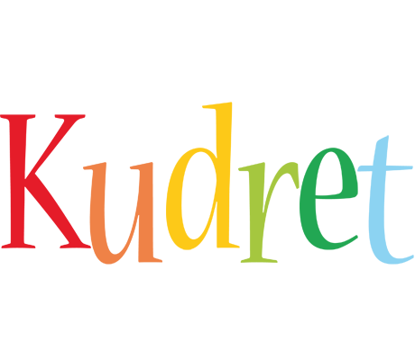 Kudret birthday logo