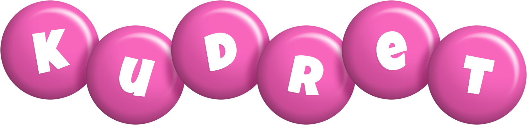 Kudret candy-pink logo