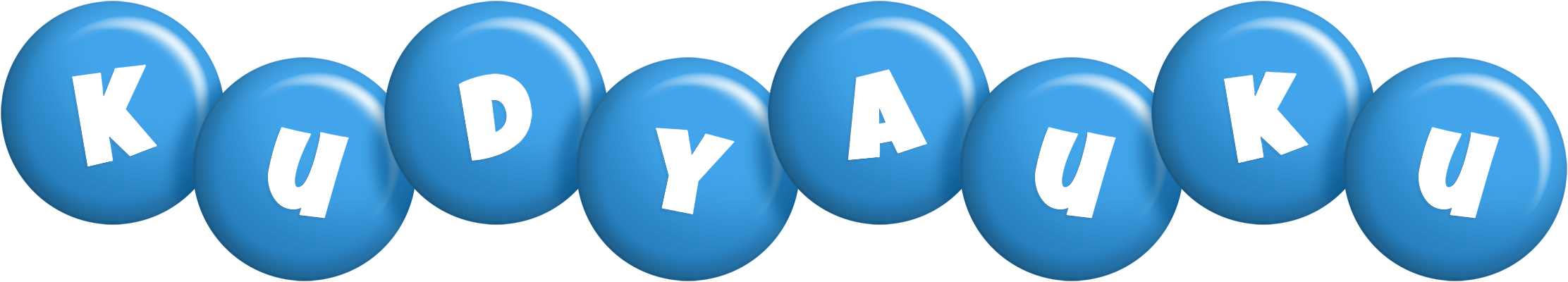 Kudyauku candy-blue logo