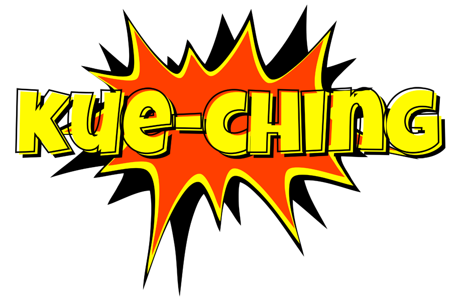 Kue-Ching bazinga logo