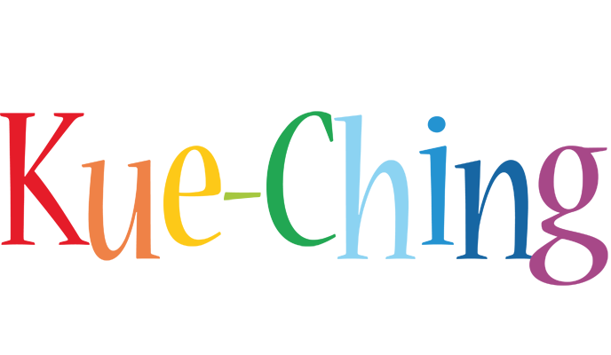Kue-Ching birthday logo