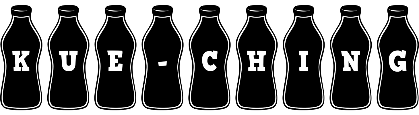 Kue-Ching bottle logo