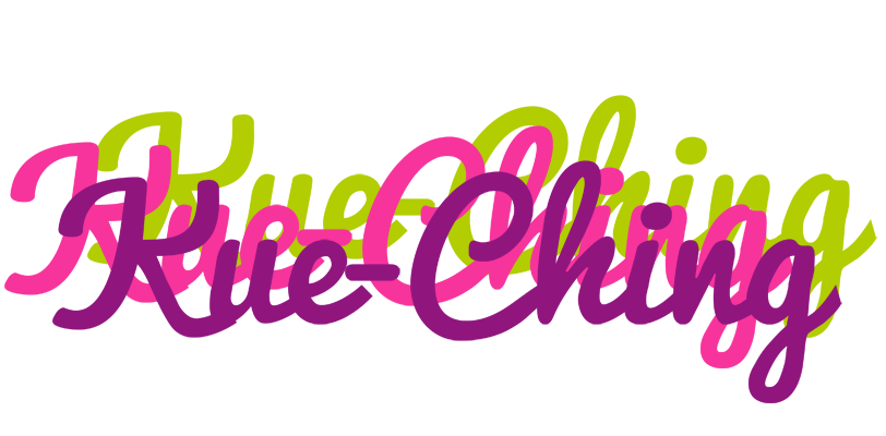 Kue-Ching flowers logo