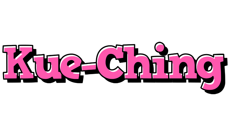 Kue-Ching girlish logo