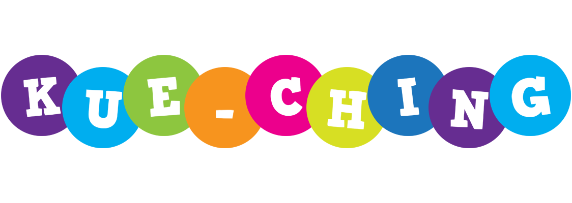 Kue-Ching happy logo