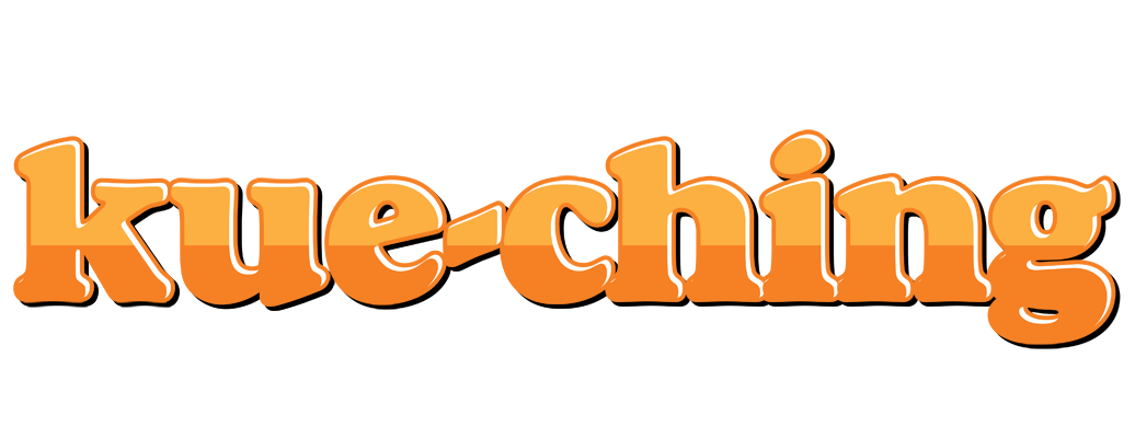 Kue-Ching orange logo