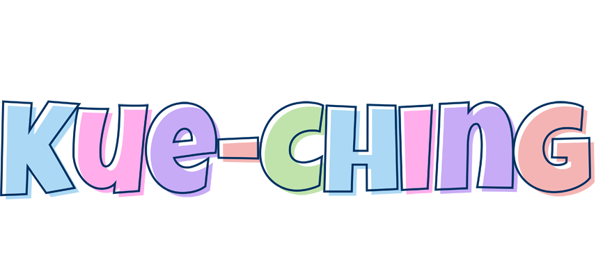 Kue-Ching pastel logo
