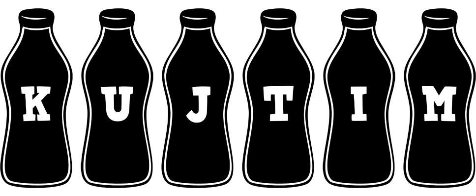 Kujtim bottle logo