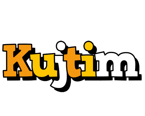 Kujtim cartoon logo