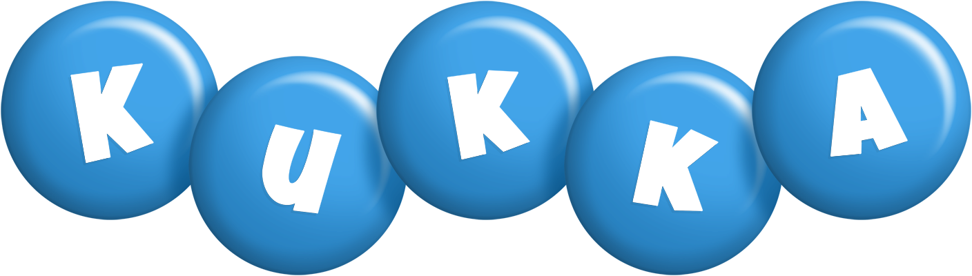 Kukka candy-blue logo