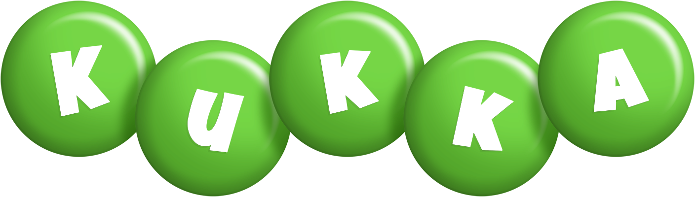 Kukka candy-green logo