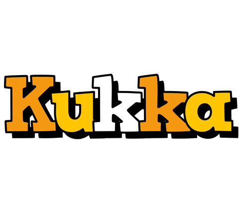 Kukka cartoon logo