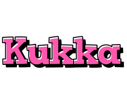 Kukka girlish logo