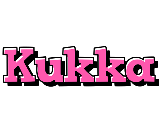 Kukka girlish logo