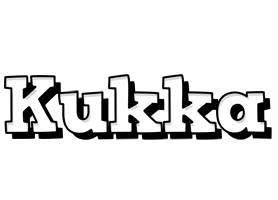 Kukka snowing logo