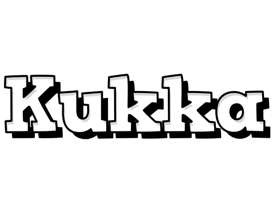 Kukka snowing logo