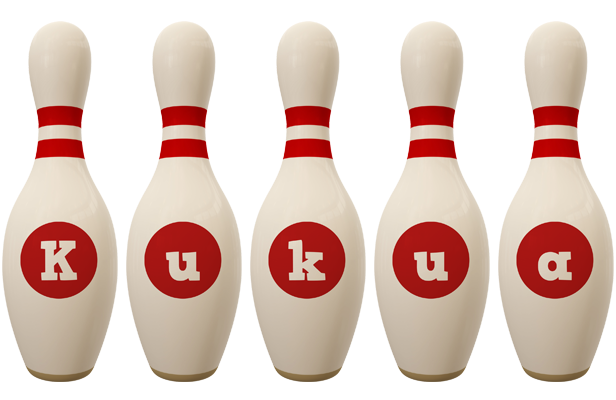 Kukua bowling-pin logo