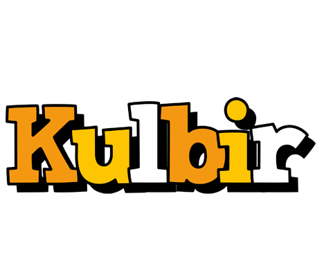 Kulbir cartoon logo