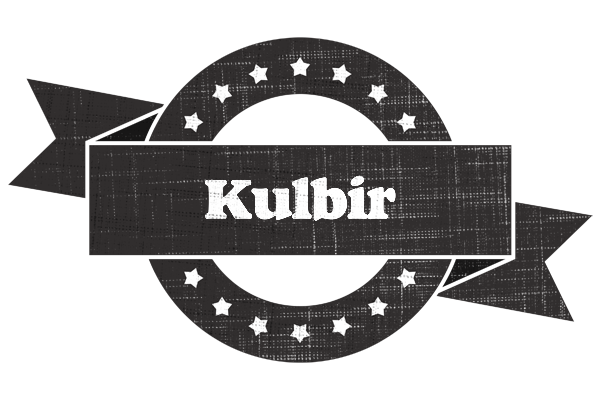 Kulbir grunge logo
