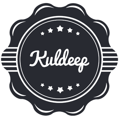Kuldeep badge logo