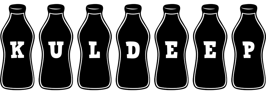 Kuldeep bottle logo