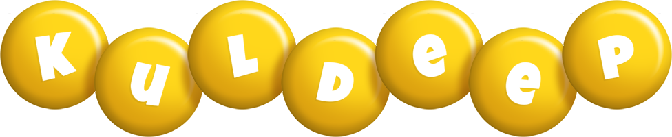 Kuldeep candy-yellow logo