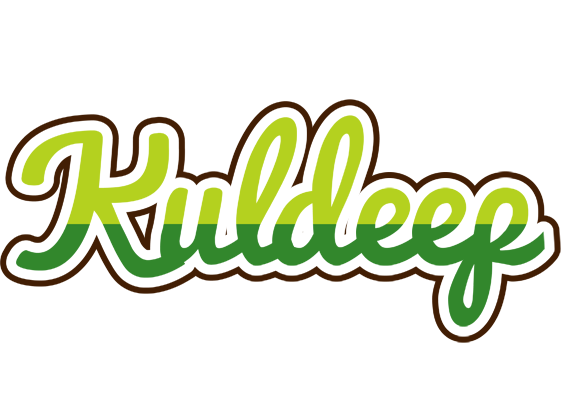 Kuldeep golfing logo