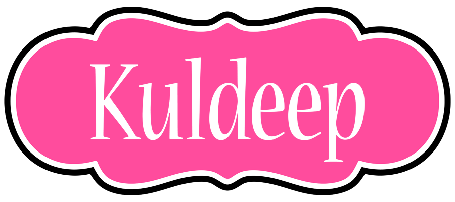 Kuldeep invitation logo